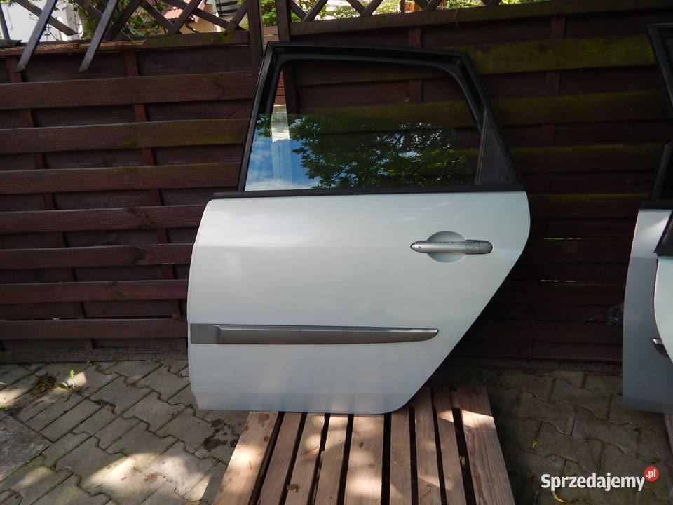 DRZWI LEWE TYŁ TYLNE RANAULT SCENIC II 2 MV632 Drzwi Warszawa sprzedam