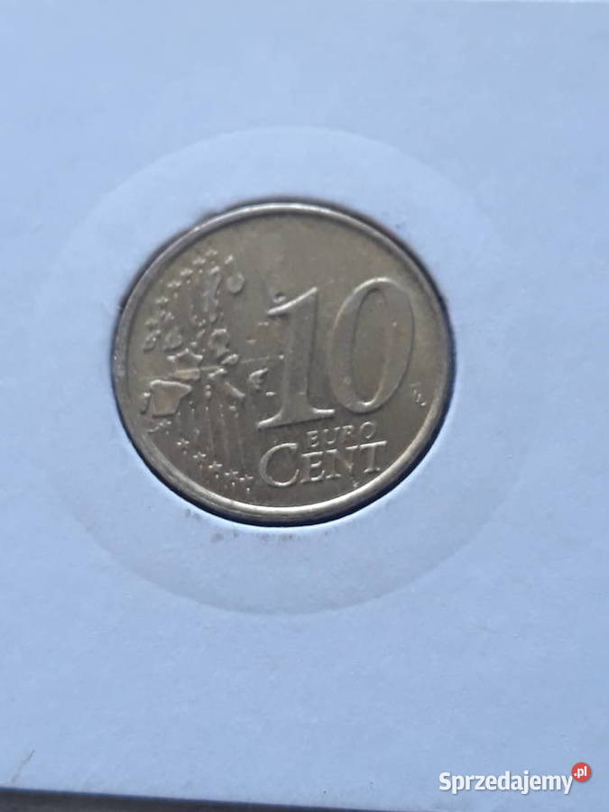 10 Eurocentów Belgia 1999 r Konin sprzedam