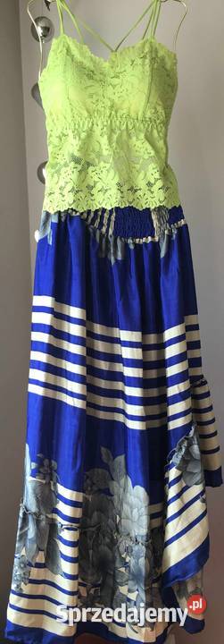 Spódnica BOHO asymetryczna 5 kolorów z jedwabiu czerwony podlaskie