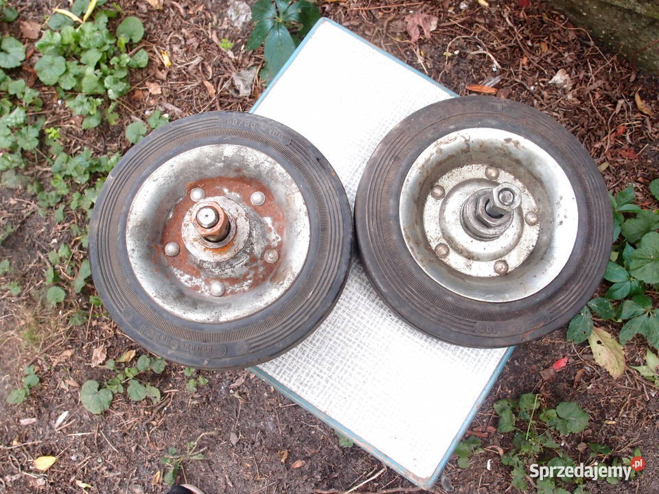 Koła 20050100 Gumowo Metalowe Pełne Continental Łódź