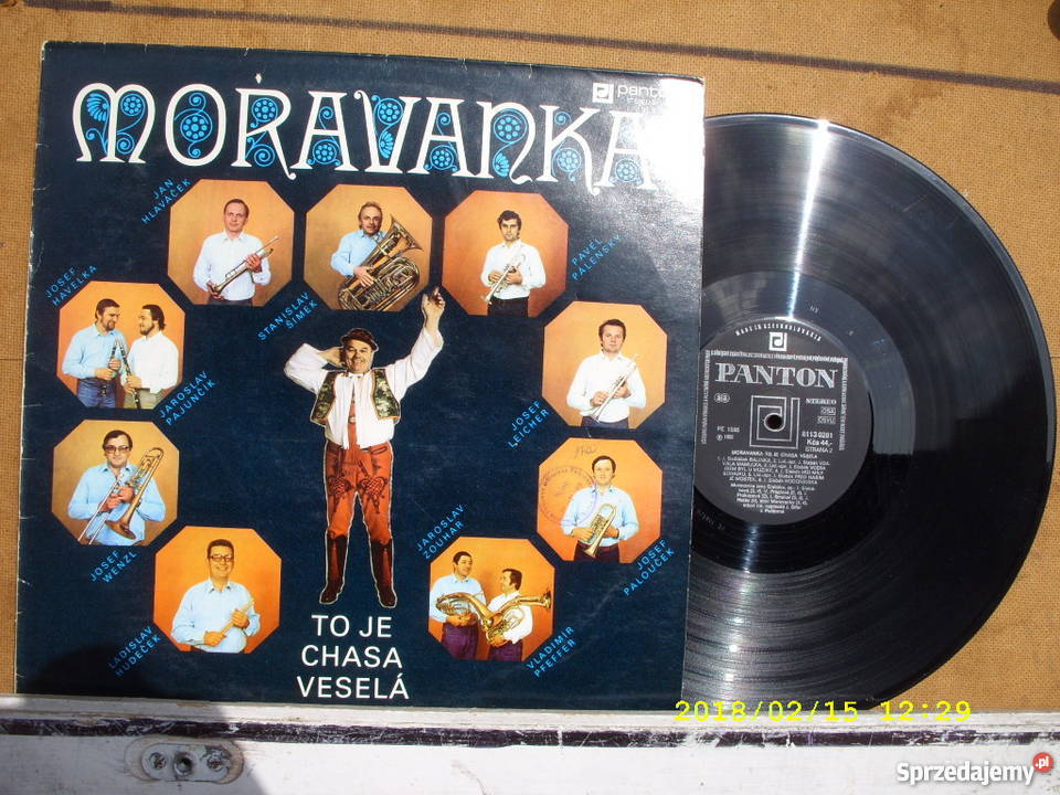 Folk LP MORAVANKATOJE CHATA VESELA Płyty i kasety Wołów