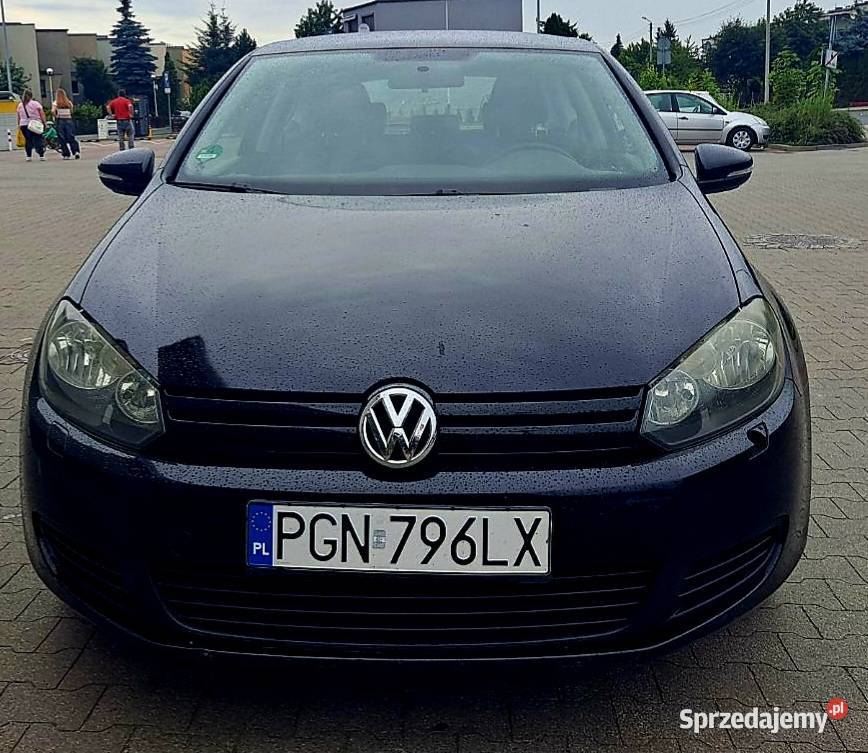 Volkswagen Golf 6 welurowa tapicerka Gniezno