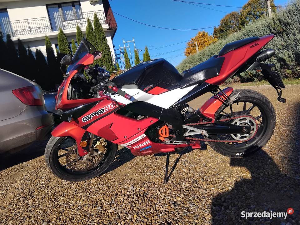 Sportowy motorower Derbi Gpr aktualne nieuszkodzony małopolskie Konina