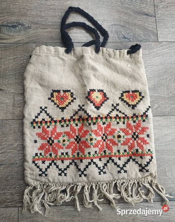 Torebka z lnu