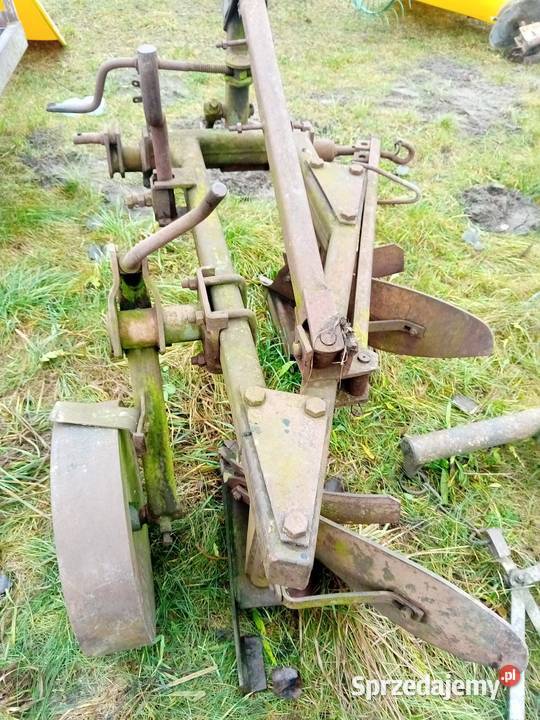 Pług 2 skibowy Unia Grudziądz nieuszkodzony Aleksandrów Łódzki