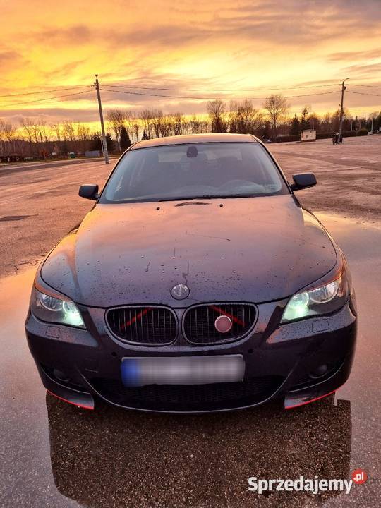Bmw e60 czarna 18felgi mazowieckie Warka sprzedam