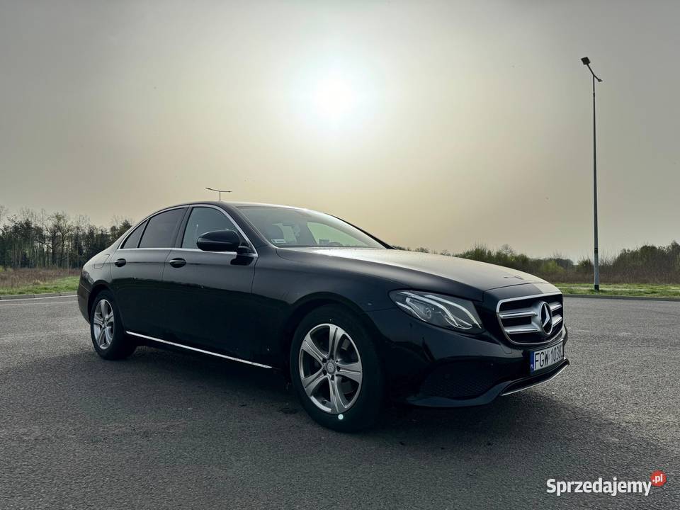 MercedesBenz Klasa E 220 d 9GTRONIC 200 2016r Kostrzyn nad Odrą