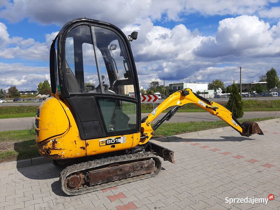 JCB 8018 2008r 3700mth możliwość finansowania wielkopolskie Gniezno