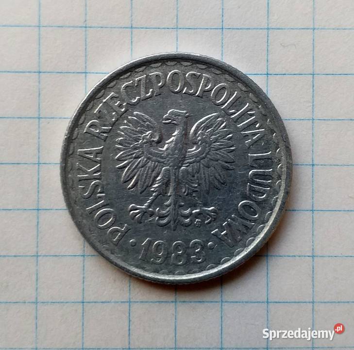 1 ZŁOTY 1983 POLSKA Numizmatyka Piszczac sprzedam