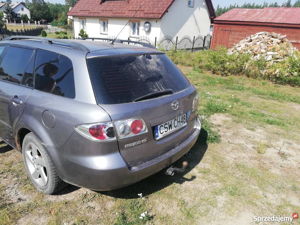 Mazda 6 uszkodzony silnik Tuchola sprzedam