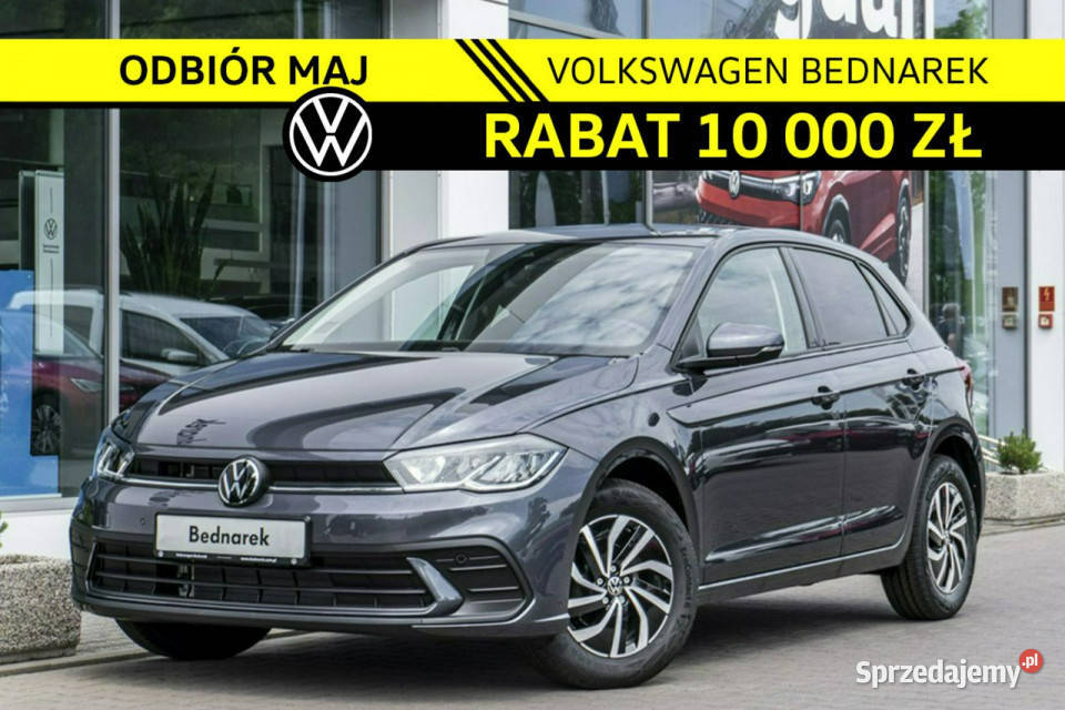 Volkswagen Polo Life Plus 10 TSI 95 Odbiór Maj Rok produkcji 2026 Łódź sprzedam