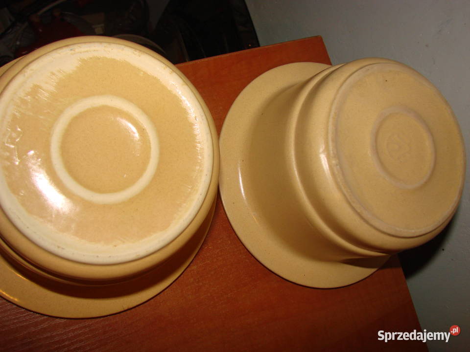 Bolesławiec pojemnik kuchenny PRL Pruszcz Gdański