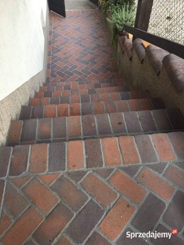 Bruk ceramiczny postarzany ANTICA czerwony wielkopolskie Baranowo