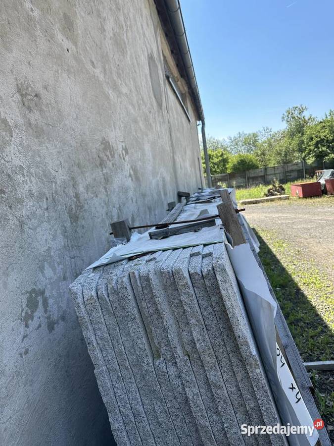 Płyty Granitowe G603 w płomieniu Opole