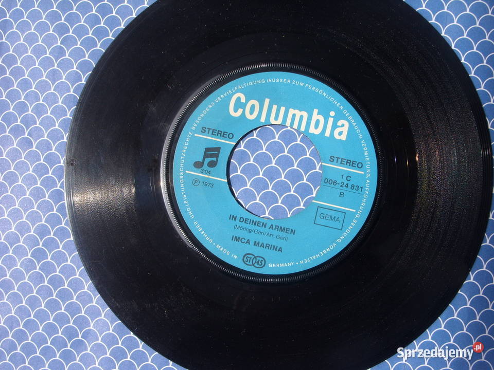 Singiel winyl IMCA MARINABELLA ITALIA 1973 Płyty i kasety dolnośląskie Wołów