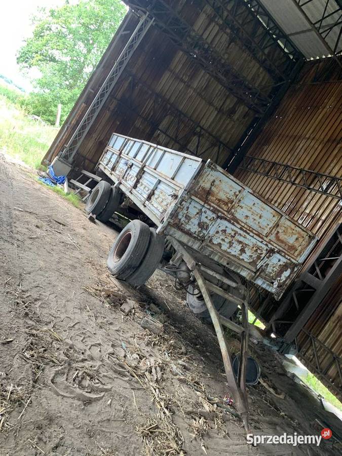 Przyczepa Sanok 10t Przyczepy rolnicze łódzkie