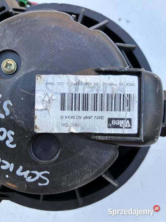 Dmuchawa Wentylator Nawiewu Renault Scenic 99r Wisznice