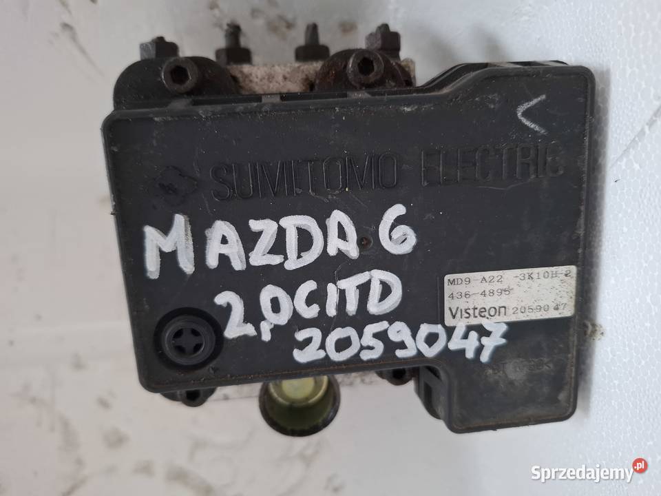 MAZDA 6 GG pompa ABS 2059047 świętokrzyskie Kielce