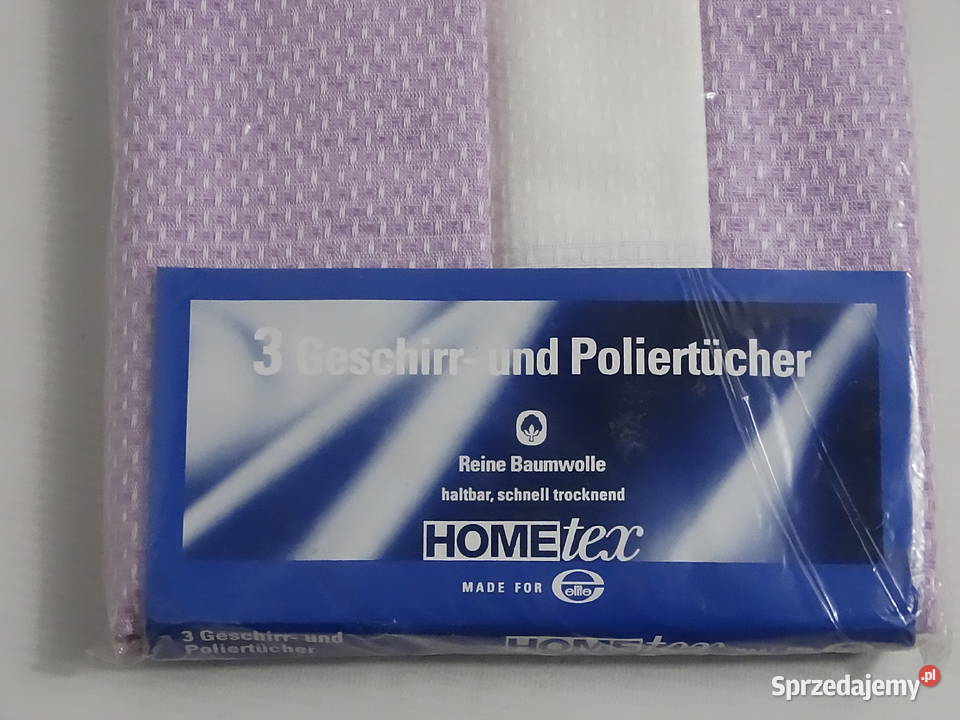 Nowy Komplet 3 Ścierek Kuchennych HOMEtex 100 Biłgoraj sprzedam