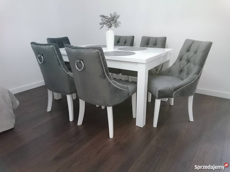 Chesterfield shabby vintage hampton krzesło z Starogard Gdański