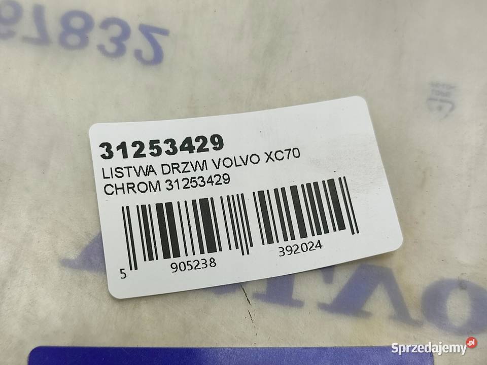 LISTWA DRZWI LEWY PRZÓD VOLVO XC70 20072016 lubelskie sprzedam