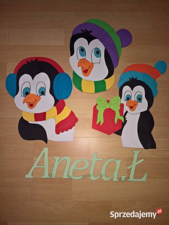 Dekoracje zimowe z brystolu dwustronne Pozostałe Garwolin sprzedam