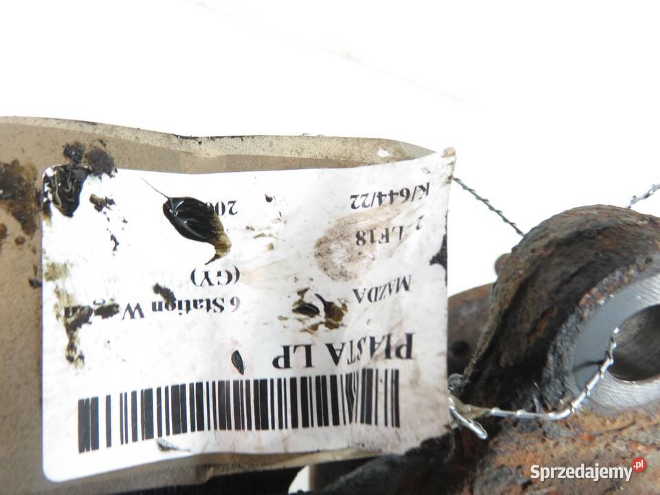 PIASTA PRZEDNIA LEWA MAZDA 6 20 16V