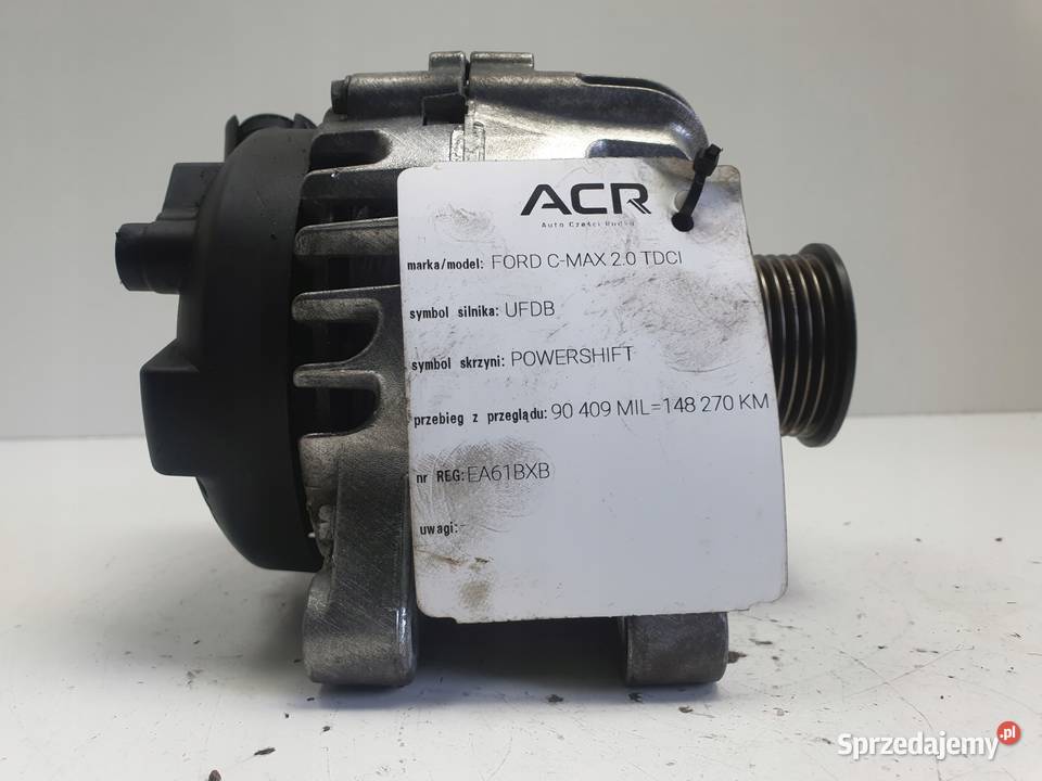 ALTERNATOR Ford C II 20 TDCI UFDB valeo Chełm