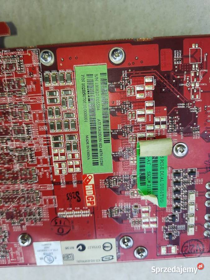 HD4870 512MB GDDR5 małopolskie sprzedam