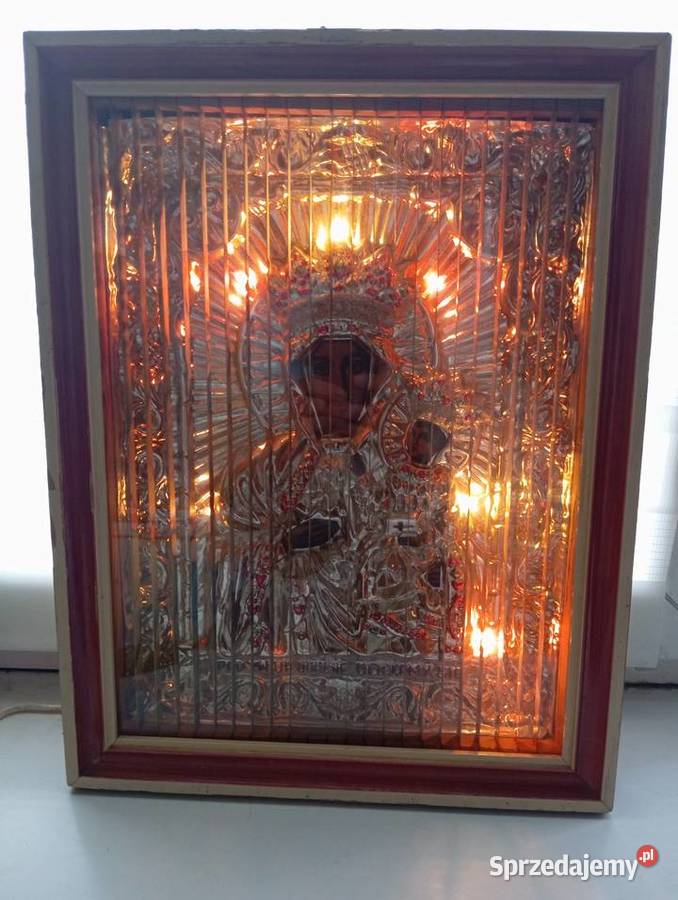 Obraz Matki Boskiej z dzieciątkiem Jezus śląskie Chorzów