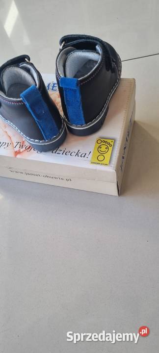 Traperki rozmiar 20 chłopięcy skórzany Jamet chłopiec Kosakowo