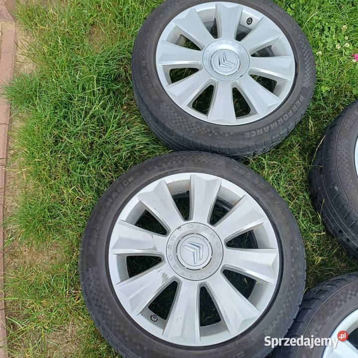 Alufelgi 17 Citroen Średnica 17" Motoryzacja Pilzno