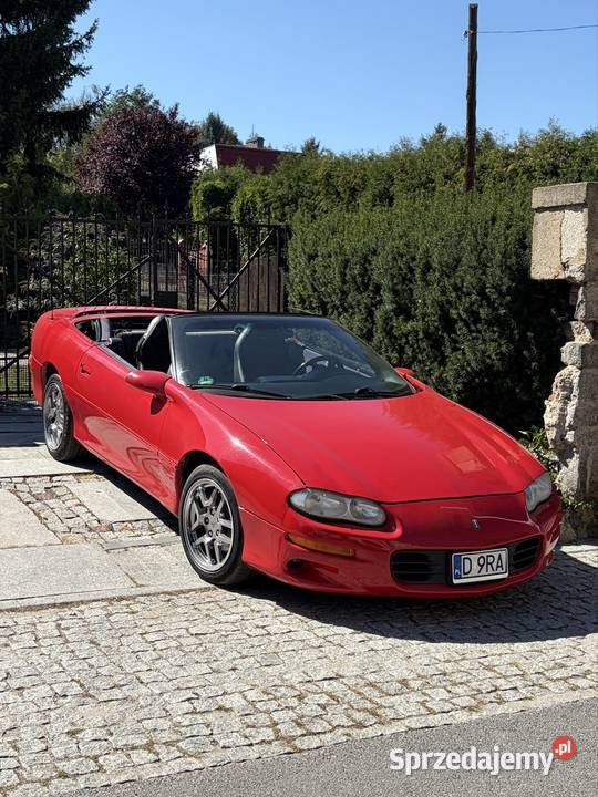 Chevrolet Camaro Cabrio project zamiana na Samochody osobowe Wałbrzych