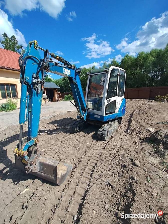 Minikoparka Hitachi silnik Kubota mocna Koparki podlaskie Białystok sprzedam