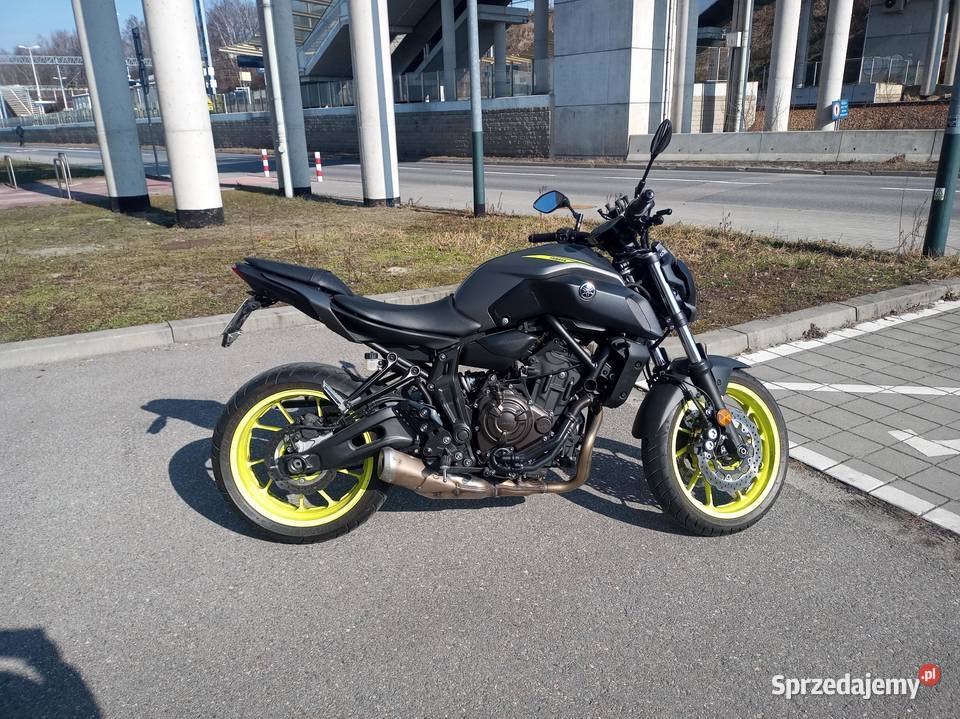 Yamaha MT07 2018 ABS KAT A małopolskie Kraków