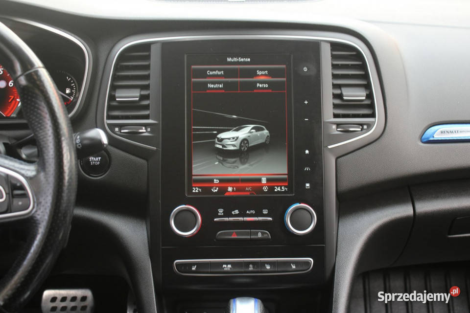 Renault Megane BezwypadkowyCzarny matMoc 2202 Nm klimatyzacja Gliwice