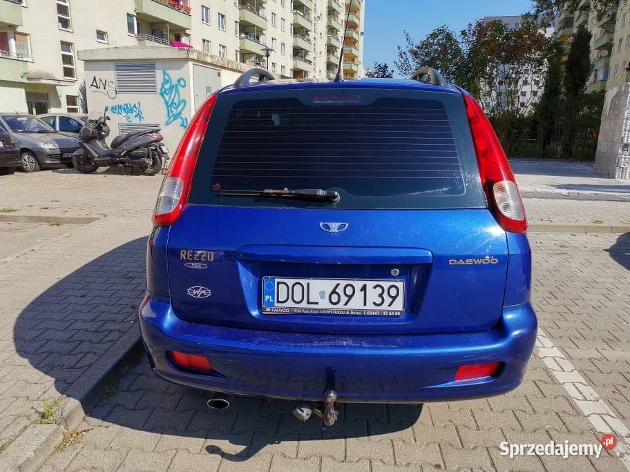 Daewoo RezzoTacuma rodzinny minivan z LPG światła przeciwmgielne Wrocław