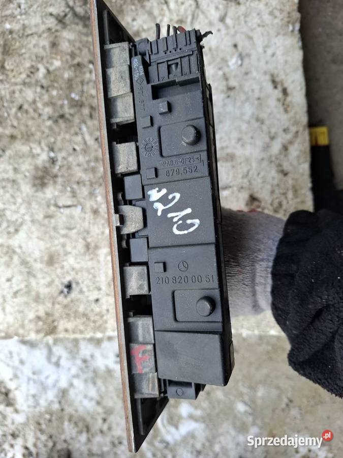 Panel Sterowania Nawiewu Mercedes W210 Motoryzacja