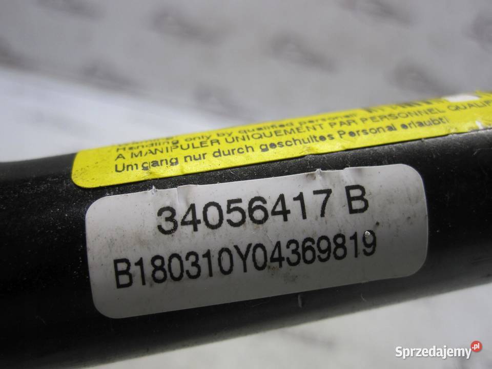 OPEL MERIVA B 10r pas bezpieczeństwa lewy przód