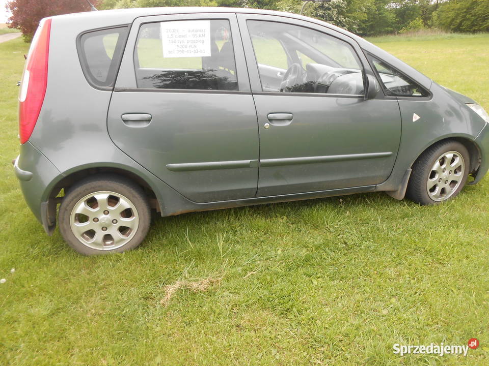 mitsubishi COLT 15did diesel 2007r 95 AUTOMAT Bytom
