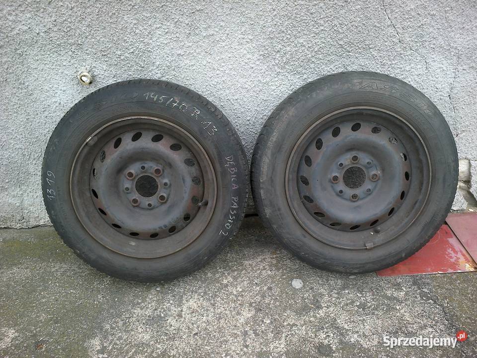 Opona opony felgi koła 145 70 13 Dąbie