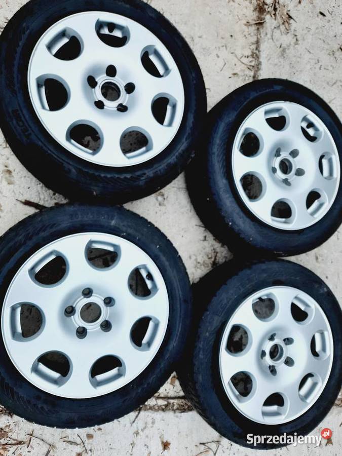 Felgi aluminiowe 7J 16 5X112 AUDI A4 B6 B7 A6 C5 Szczerbice