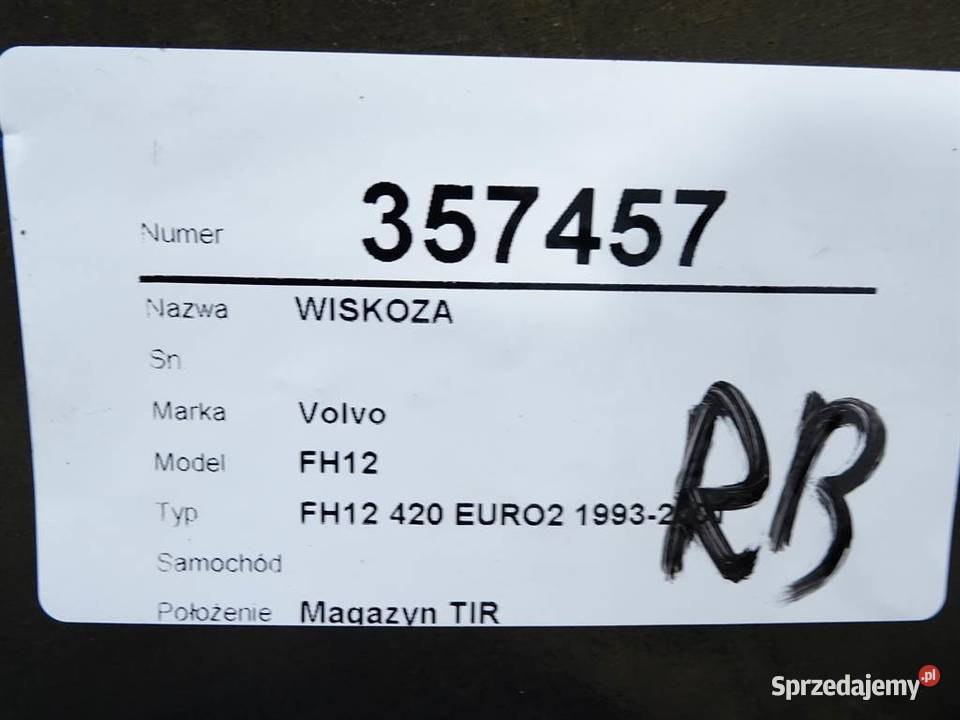 WISKOZA VOLVO FH12 121 420