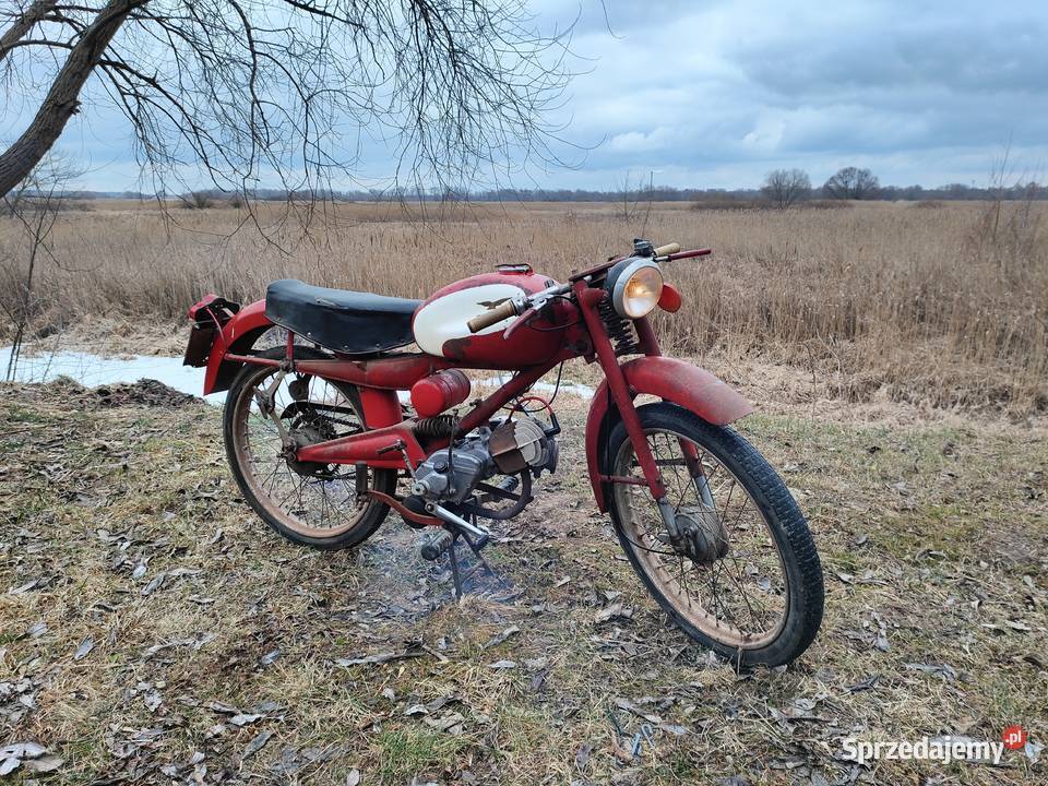 Moto Guzzi Cardellino Lusso z 1958r Oryginał mazowieckie Nowy Dwór Mazowiecki