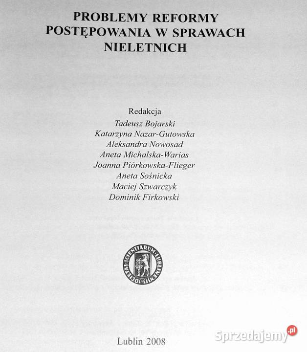 Problemy reform postępowania w sprawach Chełm