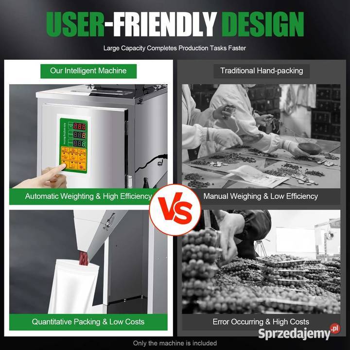 AUTOMATYCZNA Waga ważenia Bobu łuskarka maszyna Żmigród