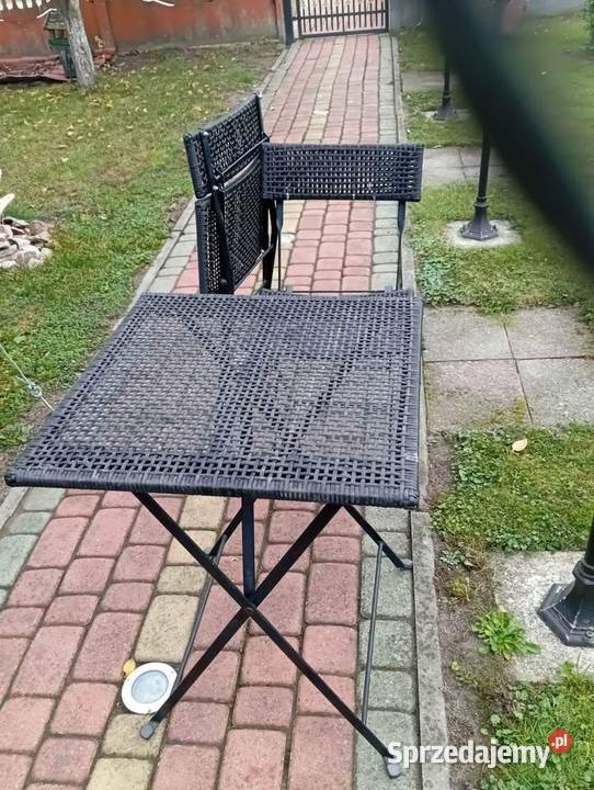 Sprzedam mały komplet ogrodowy dwa krzesła i warmińsko-mazurskie Podławki