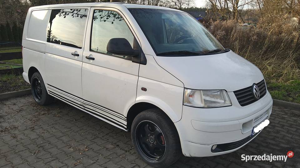 vw transporter t5 19 tdi 2004r klima 5 osobowy Szczecin