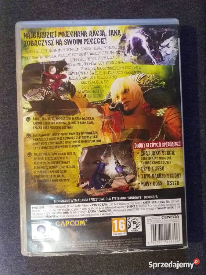 Gra PC DEVIL MAY CRY III 3 EDYCJA SPECJALNA Sandomierz