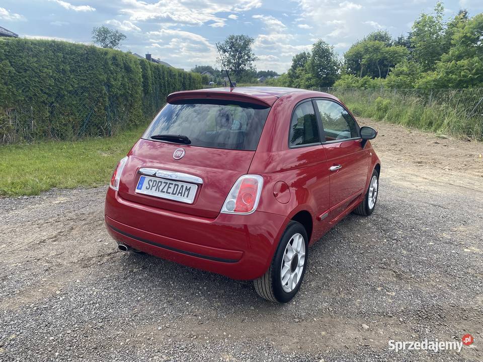 Fiat 500 2008R 12B ŚLICZNY StanSUPER BogataOpcja lubelskie